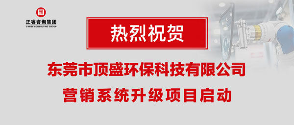 東莞市頂盛環(huán)?？萍加邢薰緺I銷系統(tǒng)升級(jí)項(xiàng)目啟動(dòng)