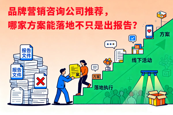 品牌營(yíng)銷咨詢公司推薦，哪家方案能落地不只是出報(bào)告？