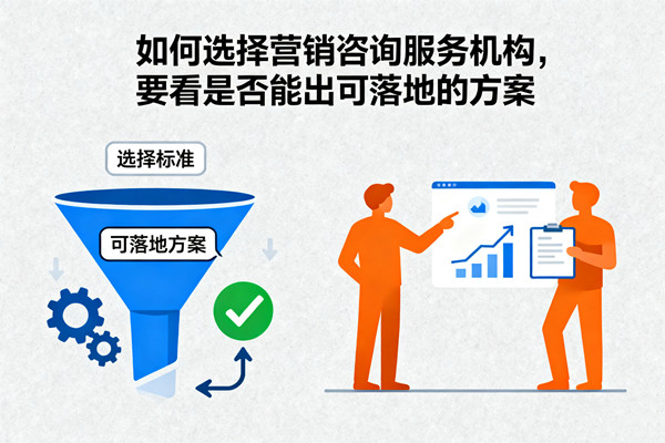 如何選擇營銷咨詢服務(wù)機(jī)構(gòu)，要看是否能出可落地的方案