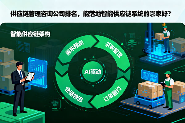 供應鏈管理咨詢公司排名，能落地智能供應鏈系統(tǒng)的哪家好？