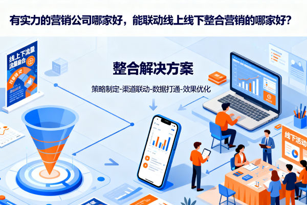 有實力的營銷公司哪家好，能聯(lián)動線上線下整合營銷的哪家好？